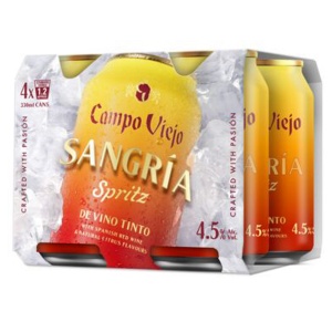 Picture of Campo Viejo Sangria Spritz 4pk Cans 330ml